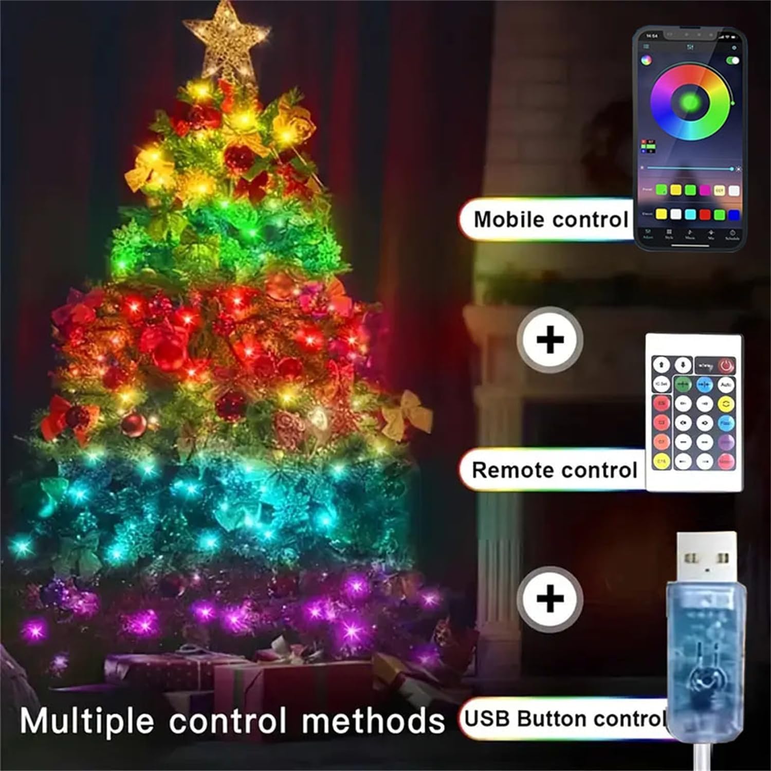 Home Decor App - Led Fairy Light Strip Christmas Lights