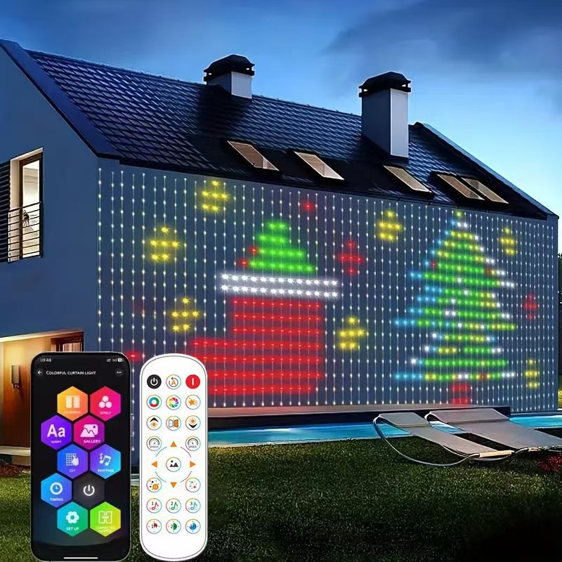 Home Decor App - 5V Smart LED Curtain Lights APP