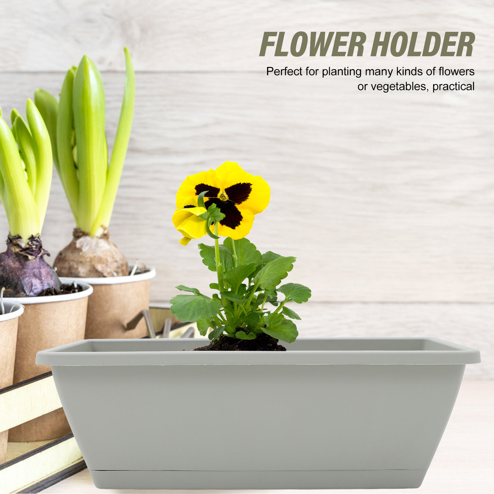 4Sets Windowsill Planter Box V - đánh giá và giá Succulent Planter Pot