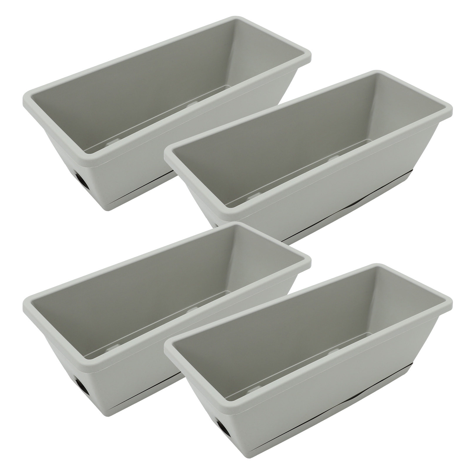 4Sets Windowsill Planter Box V - đánh giá và giá Succulent Planter Pot