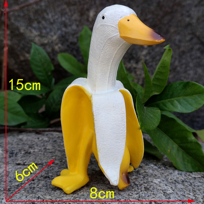 Banana Duck Creative Garden De - đánh giá và giá Home Decor On Sale