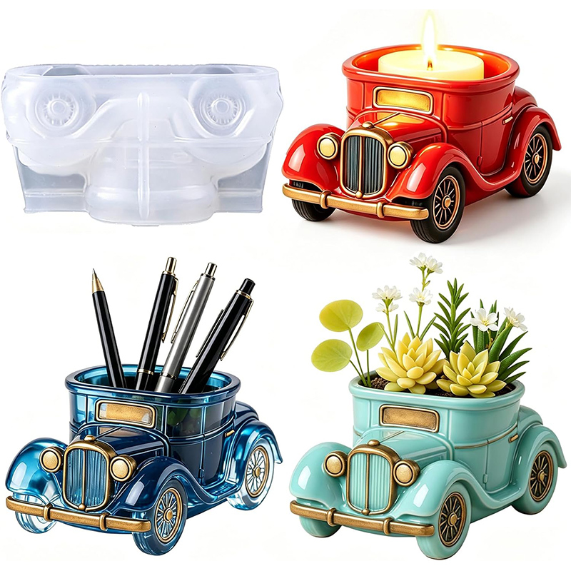 3D Vintage Bus Car Succulent P - đánh giá và giá Succulent Planter Pot