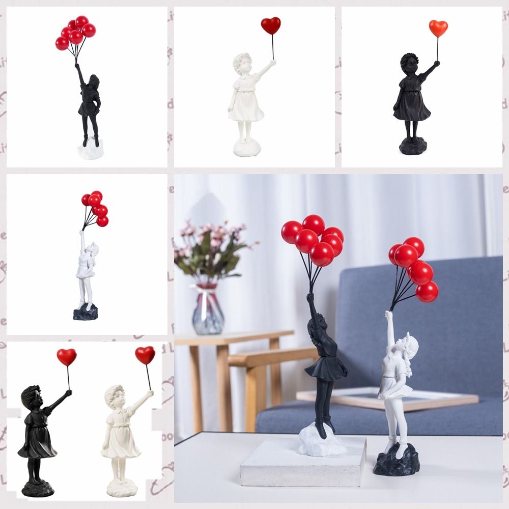 Resin Banksy Figurines for Int - đánh giá và giá Home Decor On Sale