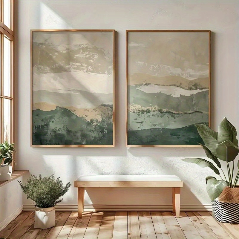 2pcs/set Wabi Sabi Abstract Ge - đánh giá và giá Home Decor Korea