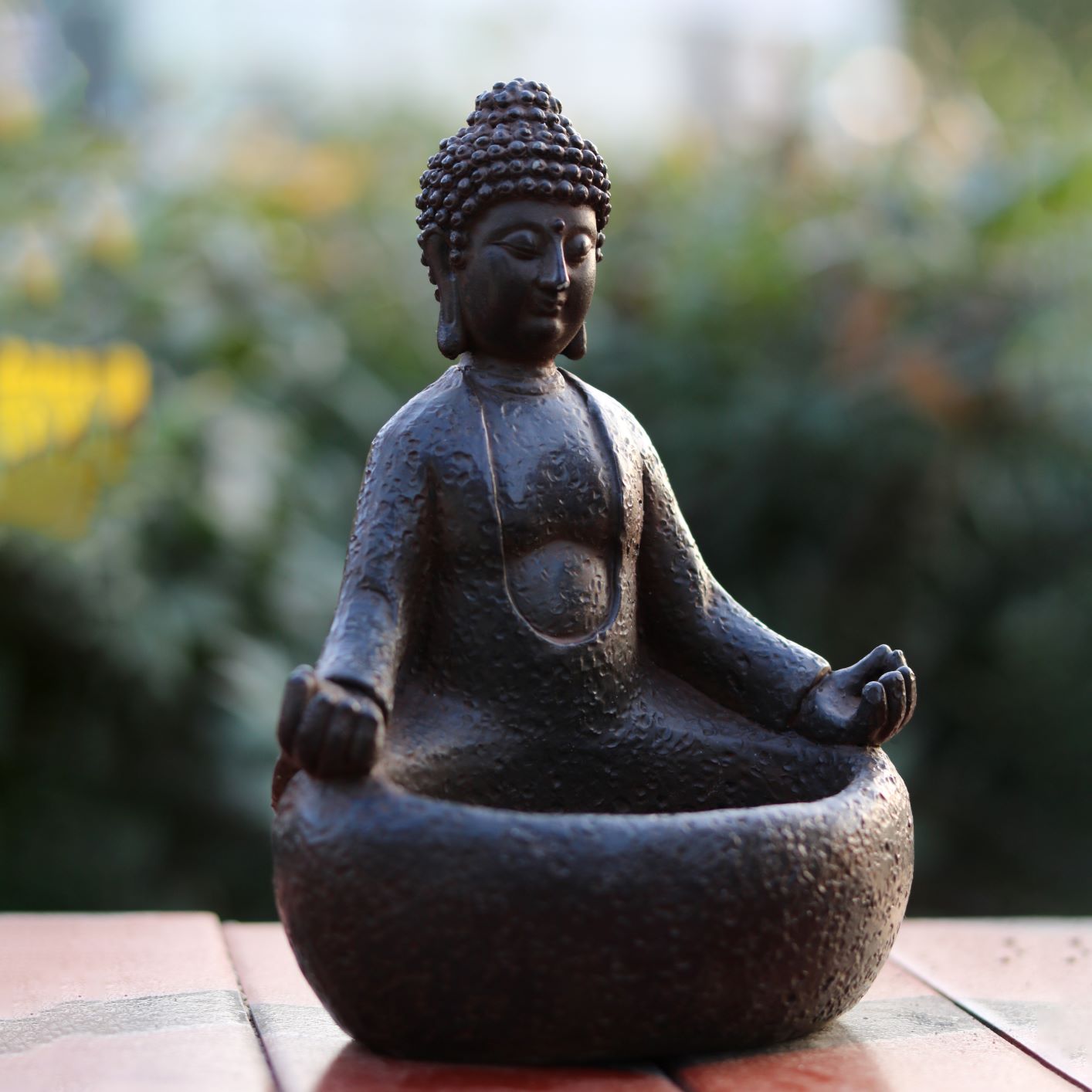 Meditating Buddha Succulent Pl - đánh giá và giá Succulent Planter Pot