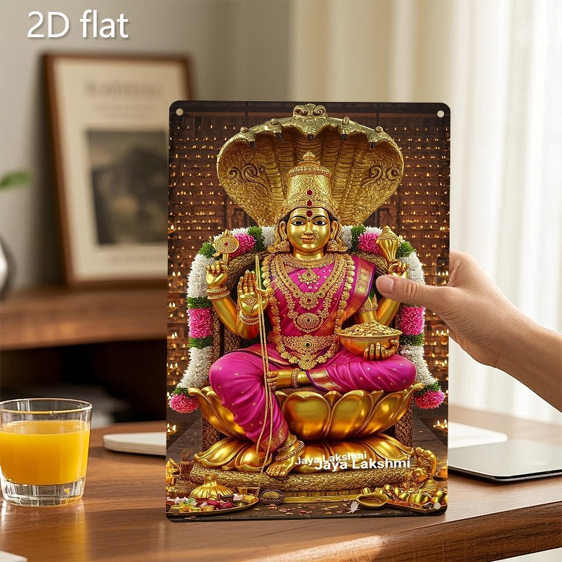 Lakshmi statue Theme Aluminum  - đánh giá và giá Home Decor Theme