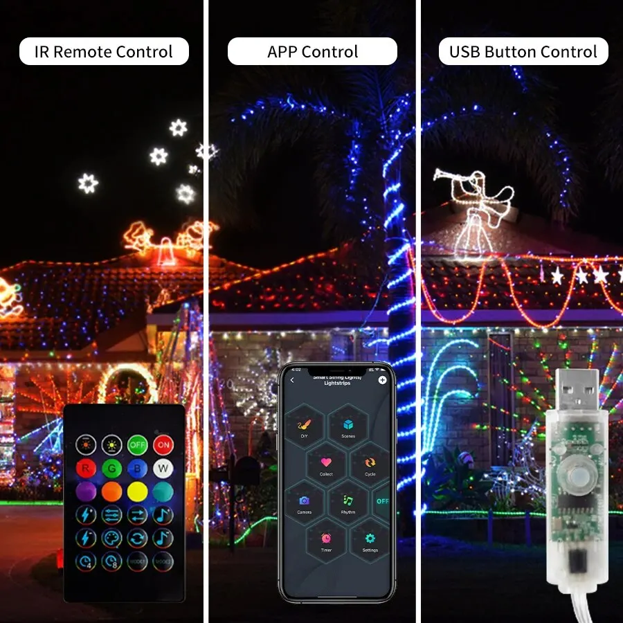 5M/10M/20M RGBIC LED Smart Fai - đánh giá và giá Home Decor App