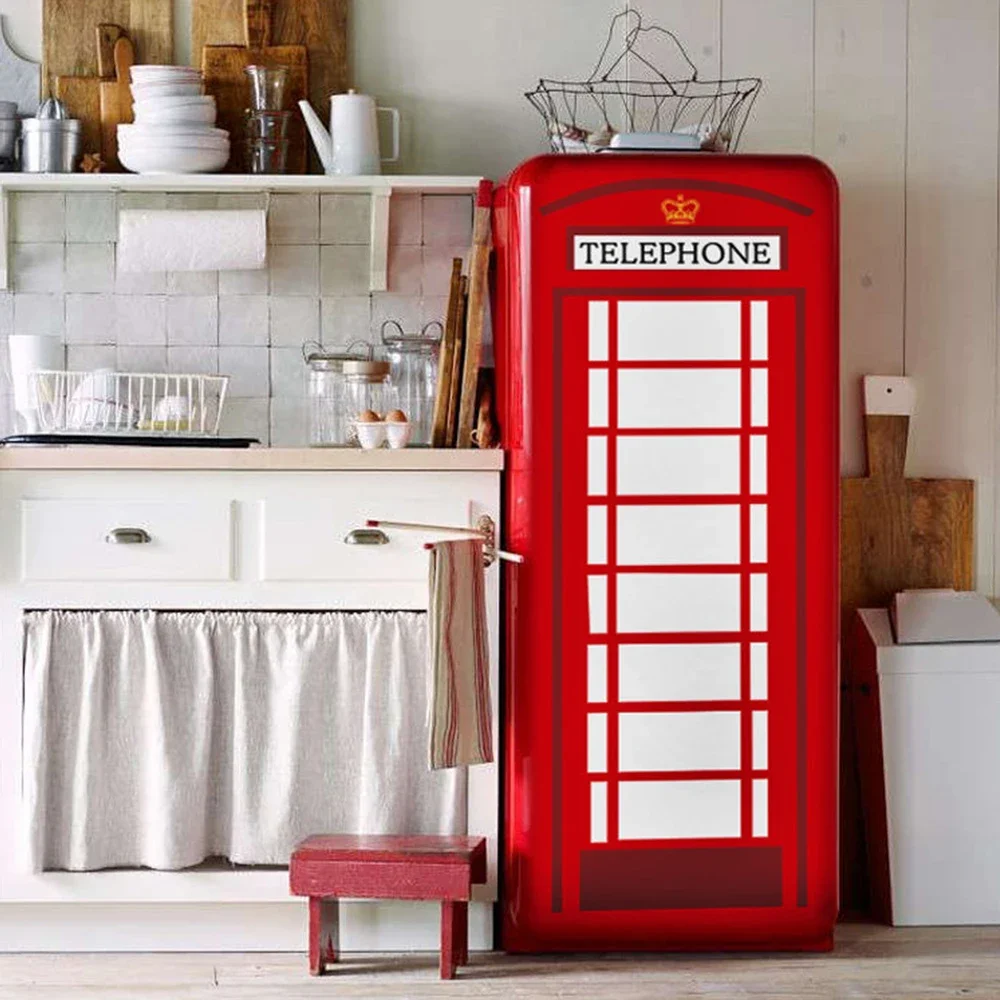 Retro Graffiti Fridge Door Mur - đánh giá và giá Home Decor On Sale