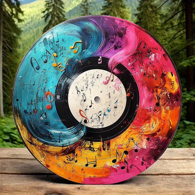 12-Inch Vibrant Vinyl Record A - đánh giá và giá Home Decor Theme