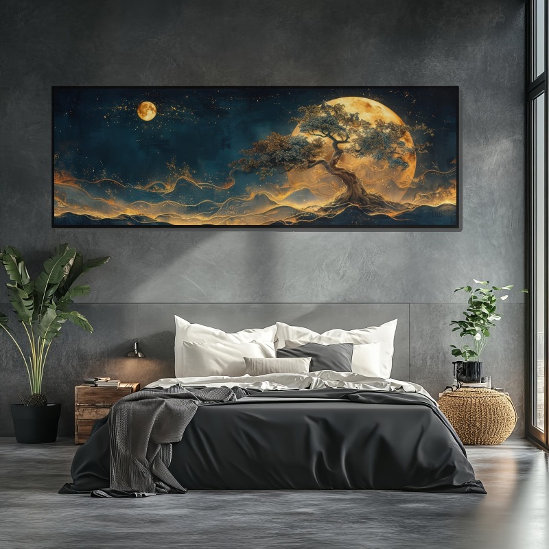 Giant Tree of Life Canvas Prin - đánh giá và giá Home Decor Theme