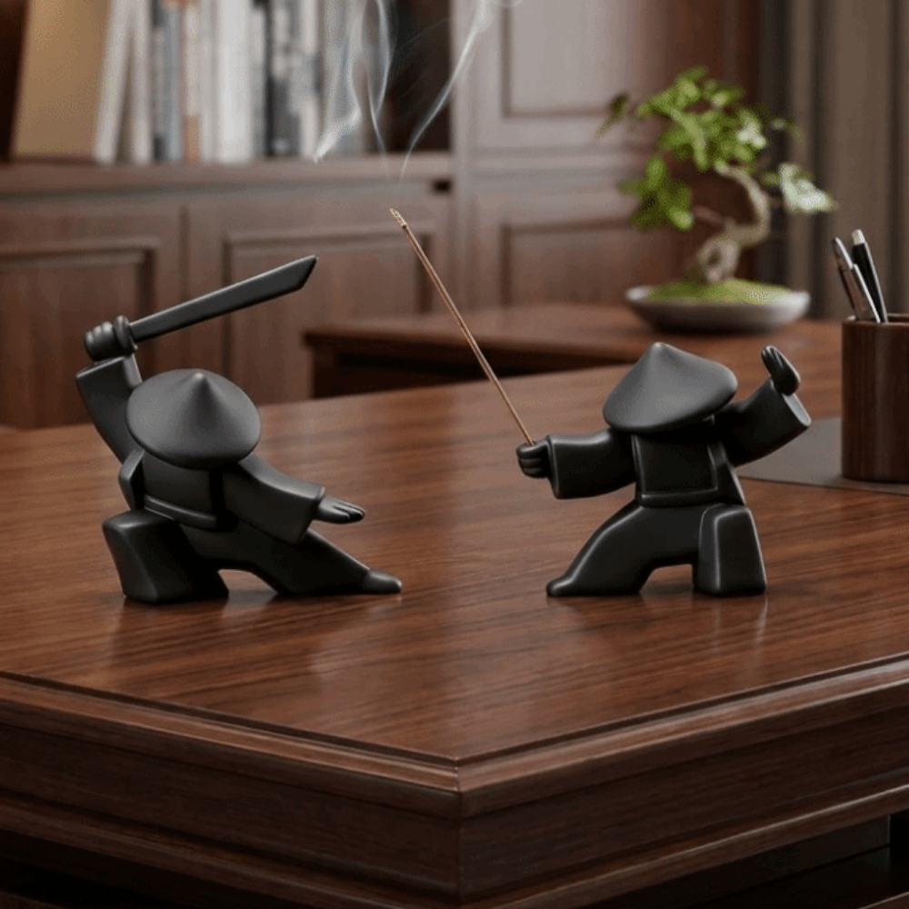 2PCS 3D Printed Samurai Incens - đánh giá và giá Incense Stick Holder