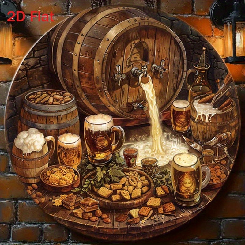 1Pc Round 2D Flat Aluminum Sig - đánh giá và giá Home Decor Korea