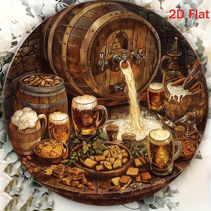 1Pc Round 2D Flat Aluminum Sig - đánh giá và giá Home Decor Korea