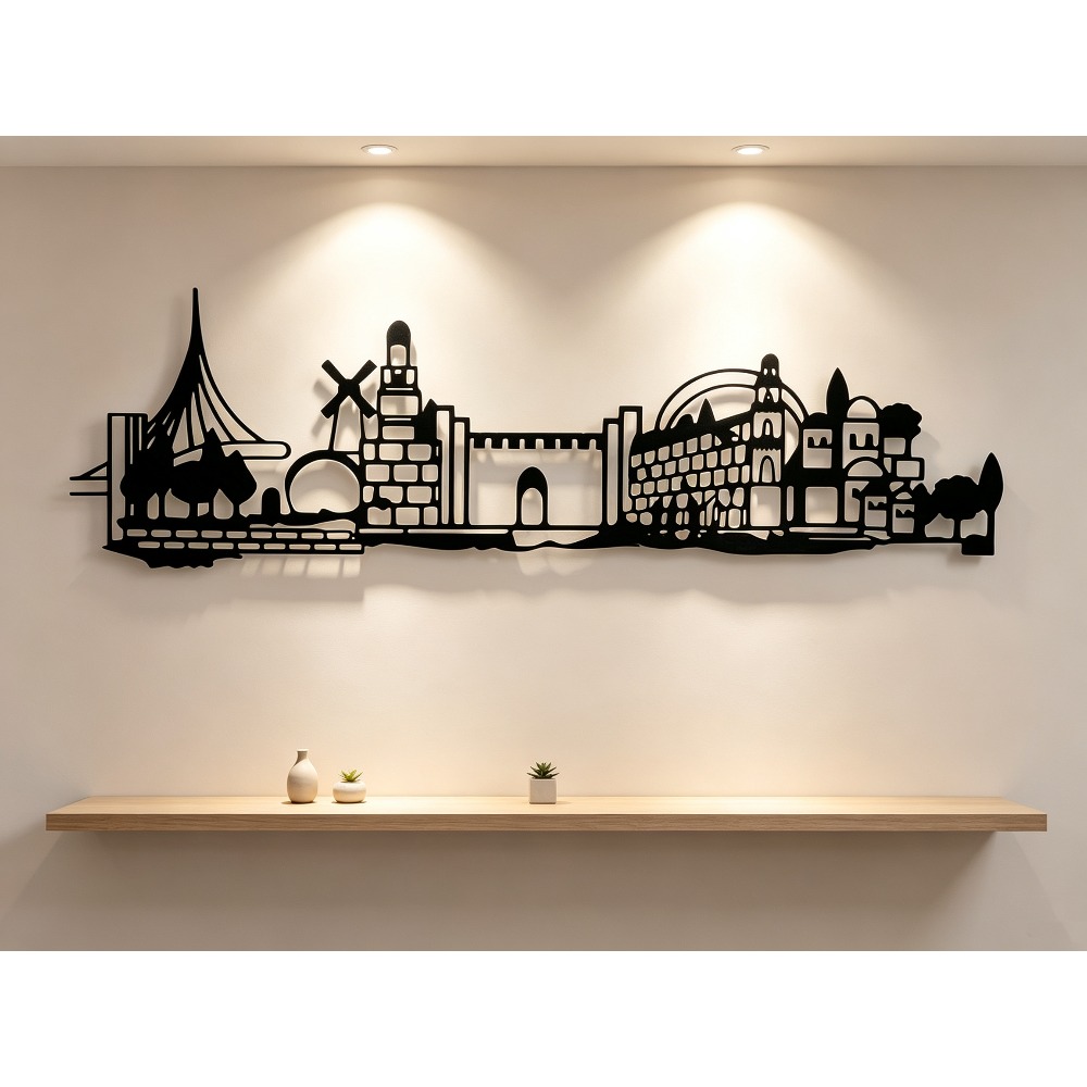 CIFBUY Metal Wall Art Jerusale - đánh giá và giá Home Decoration