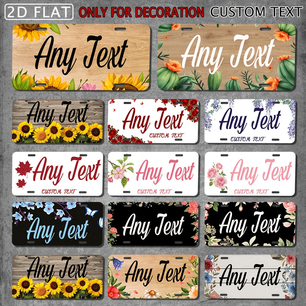 2D Flat 1pc Custom Plaque, Per - đánh giá và giá Home Decor Theme
