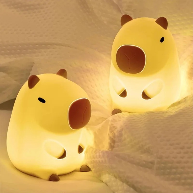 Cute Pet Capybara Night Light  - đánh giá và giá Home Decor On Sale