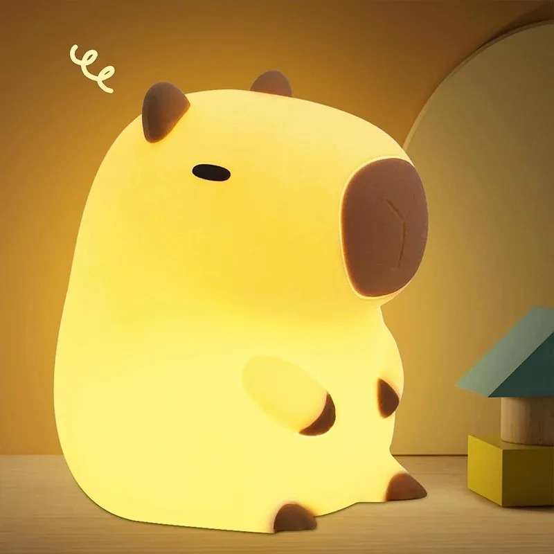 Cute Pet Capybara Night Light  - đánh giá và giá Home Decor On Sale
