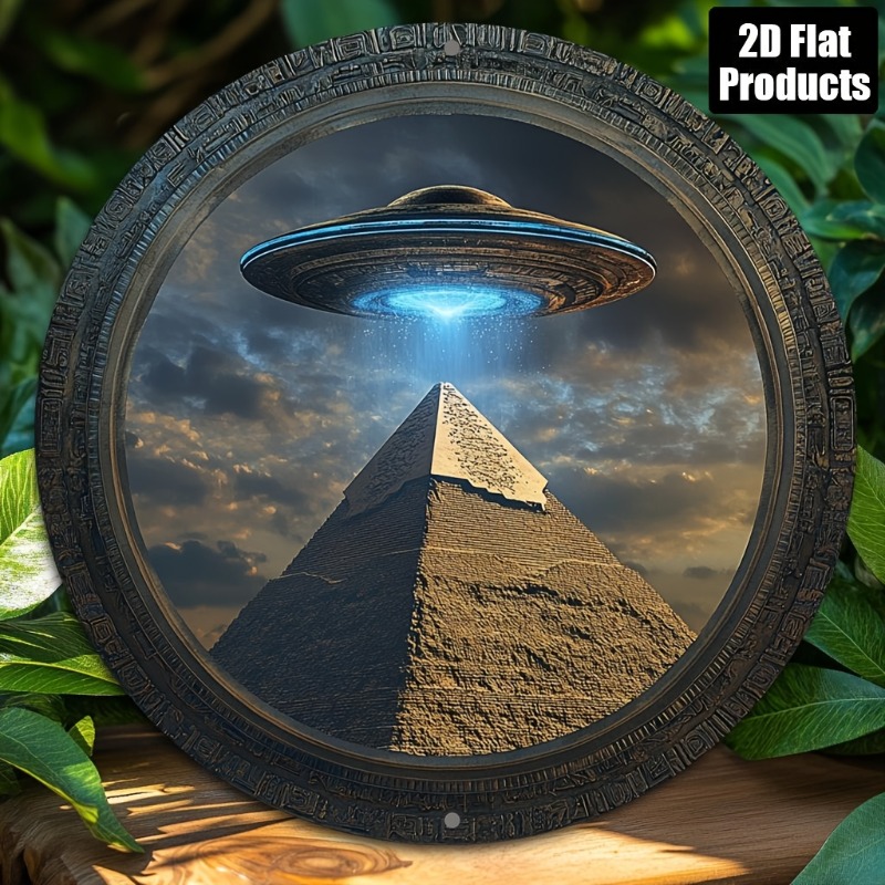 Pyramid UFO Theme Round Alumin - đánh giá và giá Home Decor Theme
