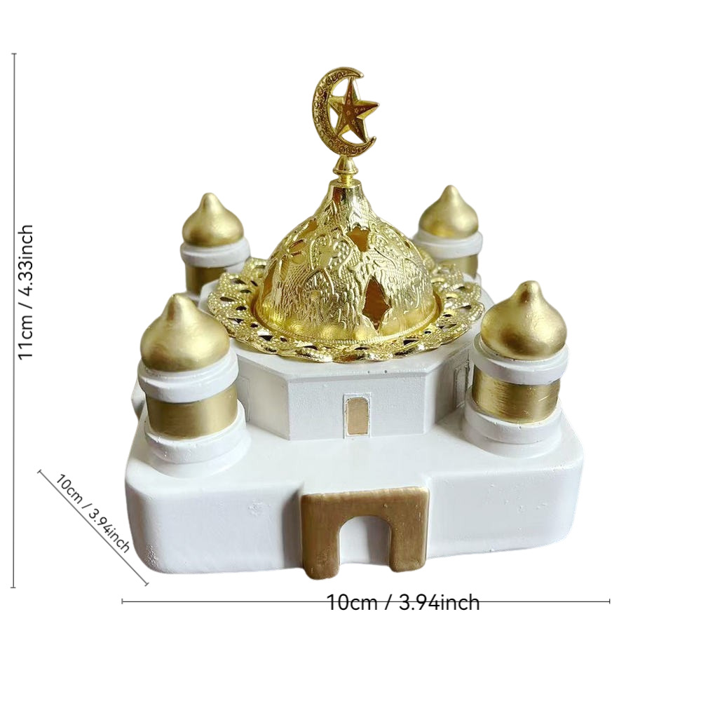 Resin Islamic Mosque - Incense - đánh giá và giá Incense Stick Holder
