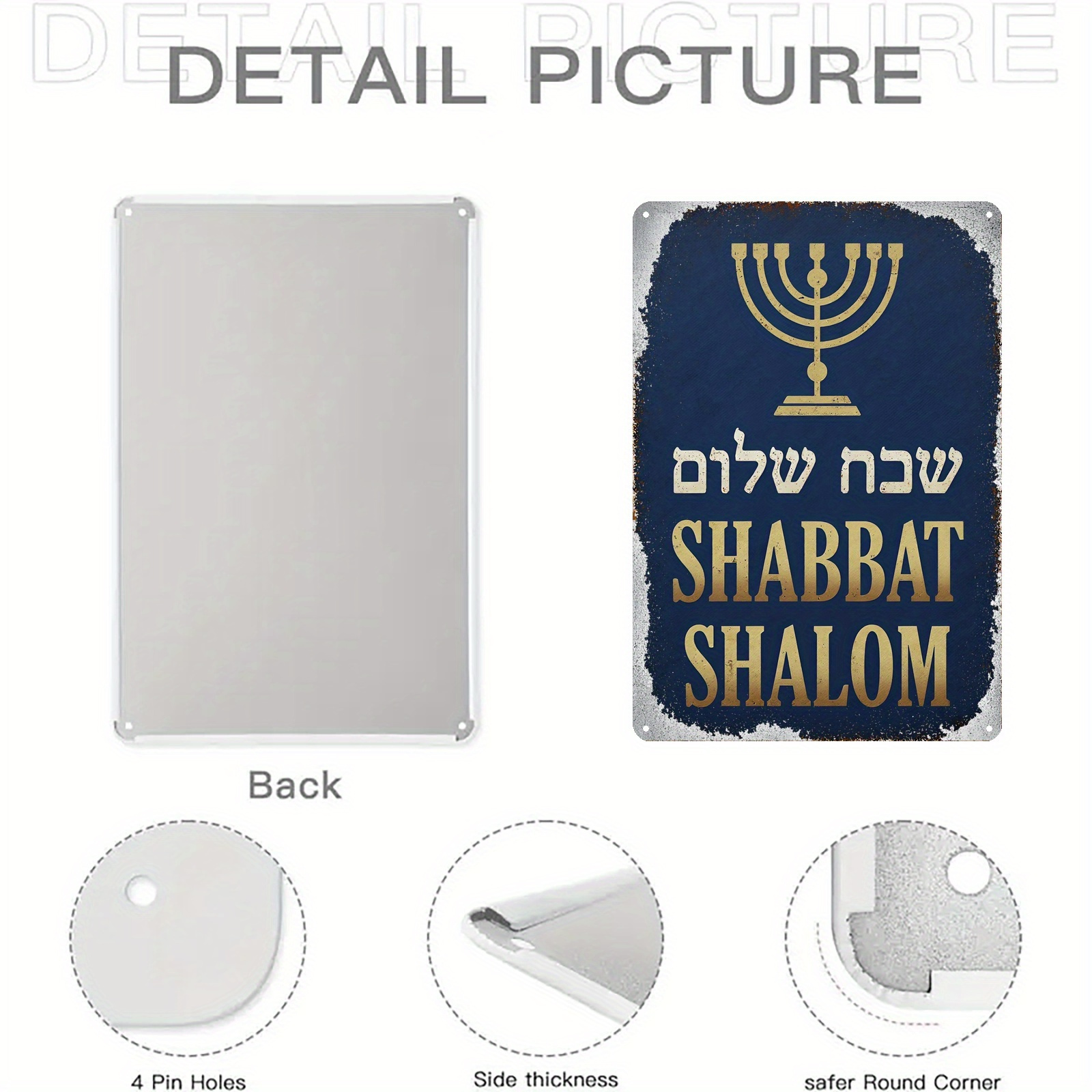 CIFBUY Vintage Aluminum Wall A - đánh giá và giá Home Decoration