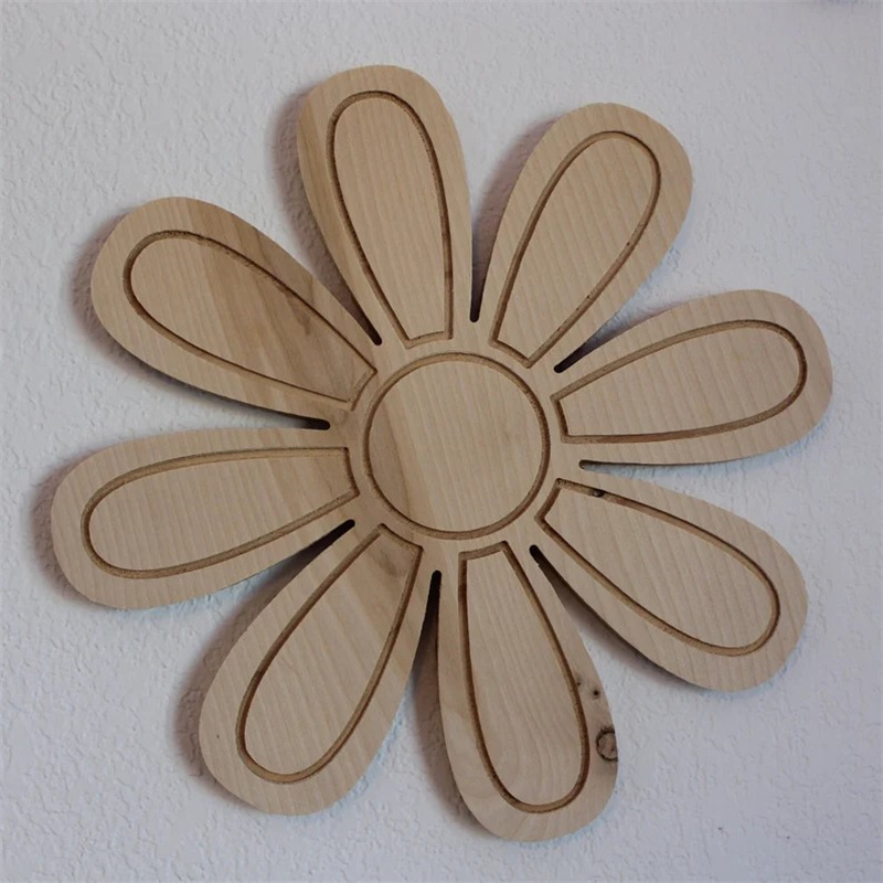 Ins Wooden Daisy Wall Flowers  - đánh giá và giá Home Decor Korea