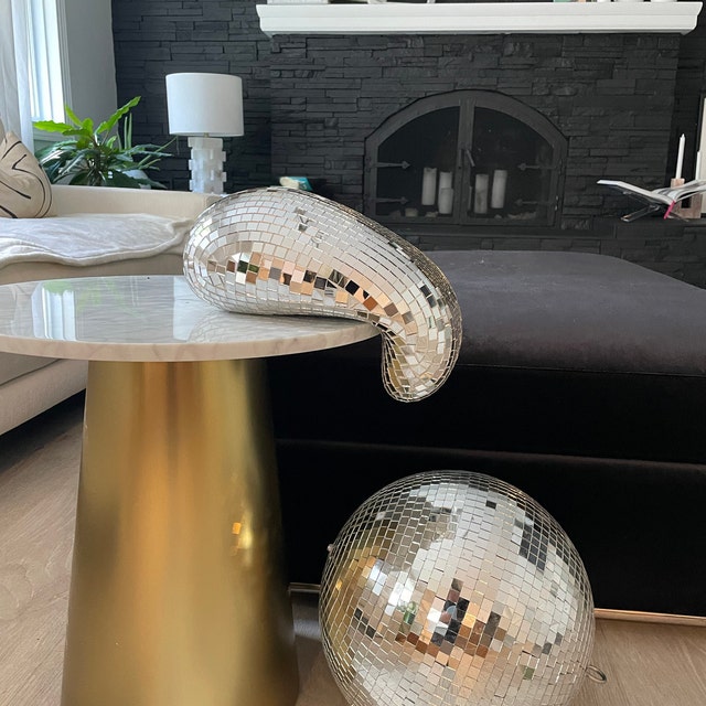 Melting Disco Ball Wall Decor  - đánh giá và giá Home Decor On Sale