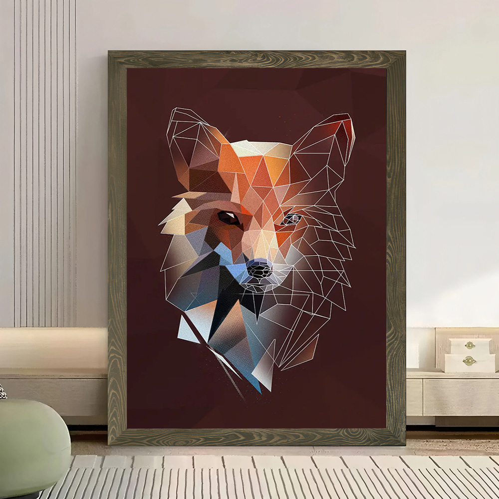 Fox - Sketch Poster Canvas Wal - đánh giá và giá Home Decor Theme