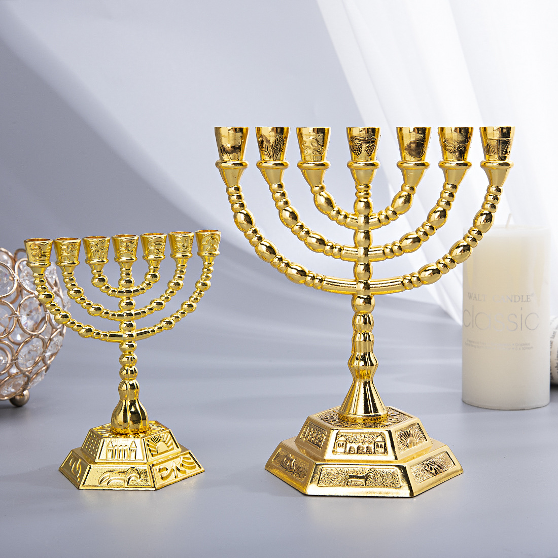 7 Branch Menorah Jewish Home D - đánh giá và giá Home Decoration