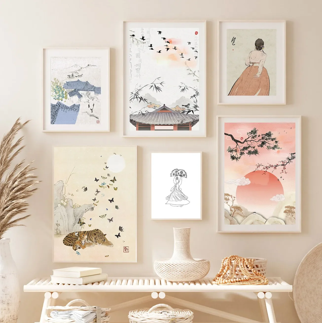 Classic Vintage Wall Art Korea - đánh giá và giá Home Decor Korea