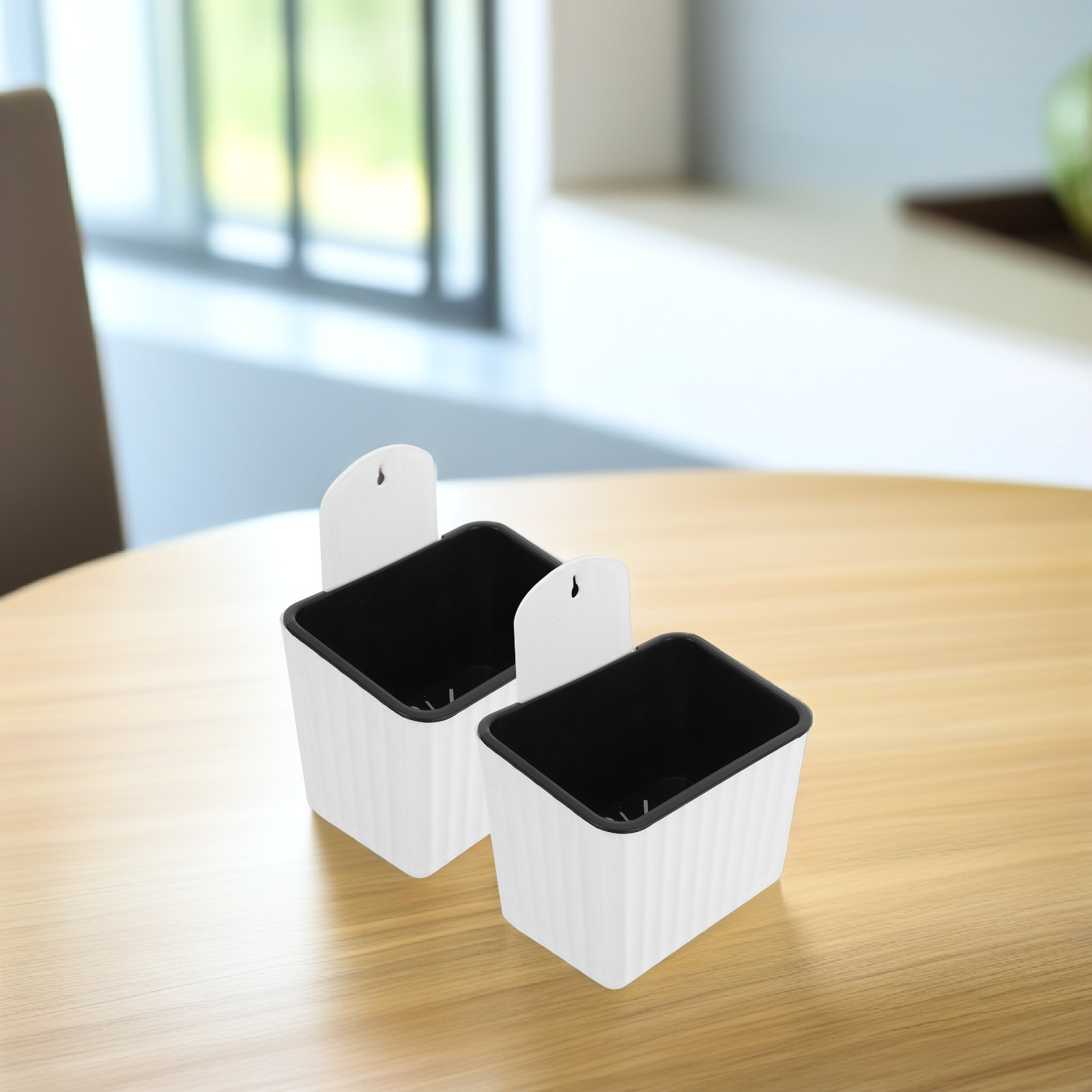 2Pcs Wall Mount Flower Pots Se - đánh giá và giá Succulent Planter Pot