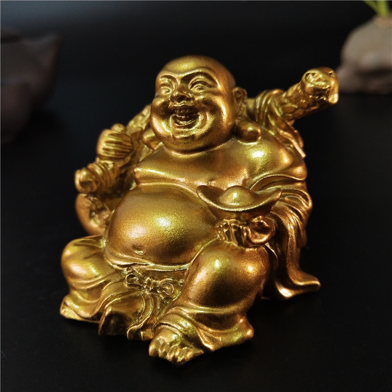 Vàng Tượng Phật Cười Trung Quố - đánh giá và giá Home Decor On Sale