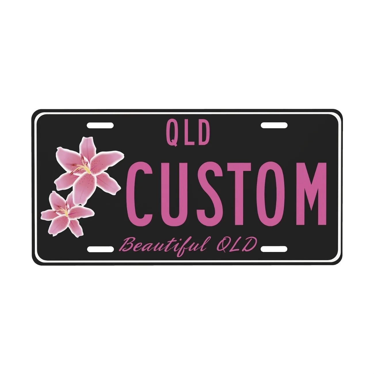 Custom Text Aluminum License P - đánh giá và giá Home Decor Theme