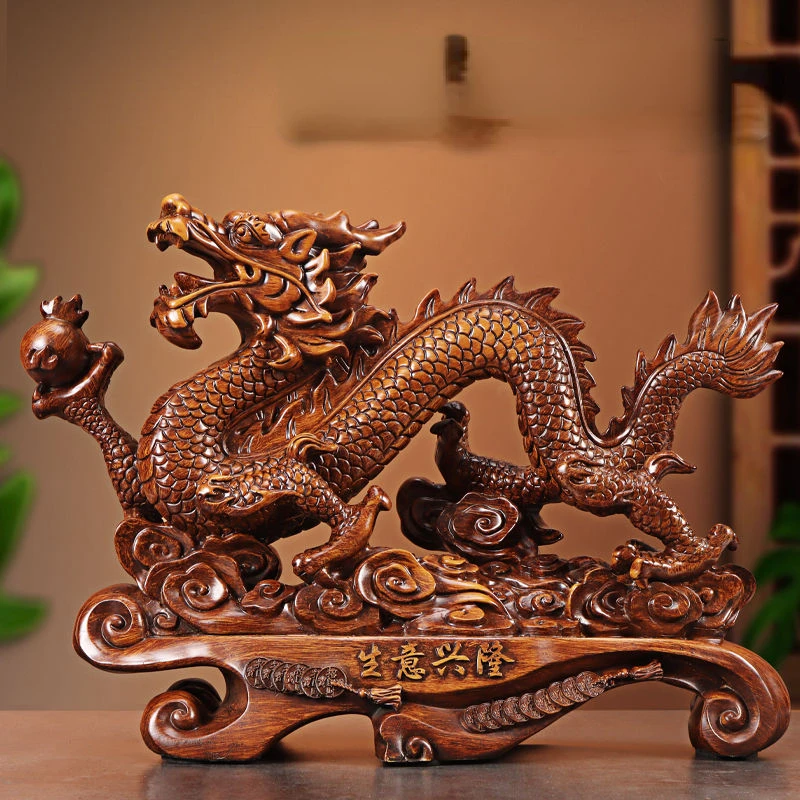 Lucky Dragon Ornaments To Attr - đánh giá và giá Home Decor On Sale