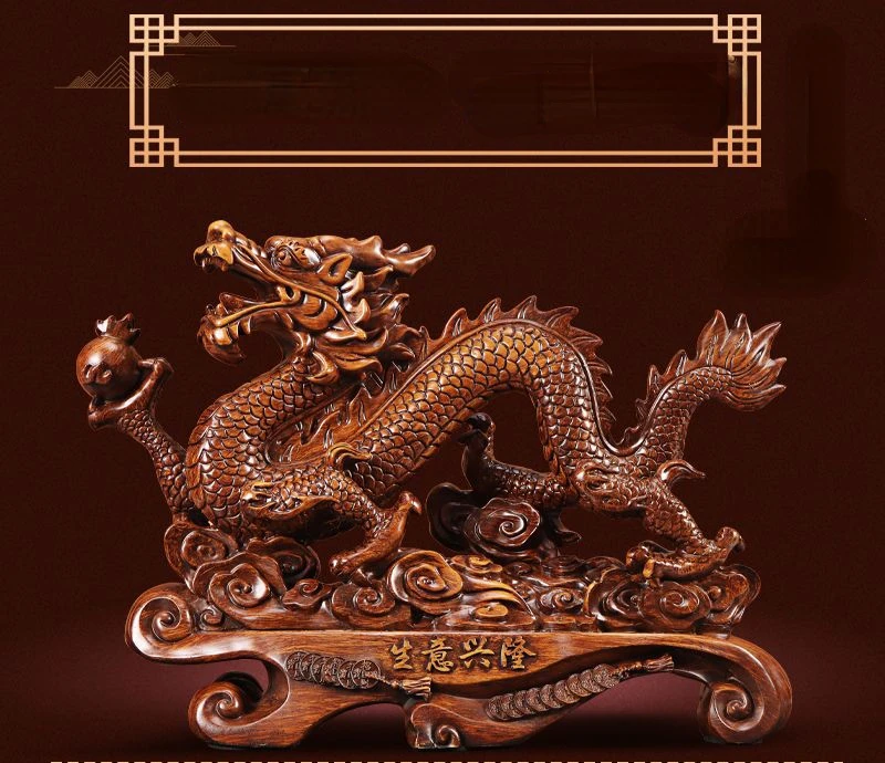Lucky Dragon Ornaments To Attr - đánh giá và giá Home Decor On Sale