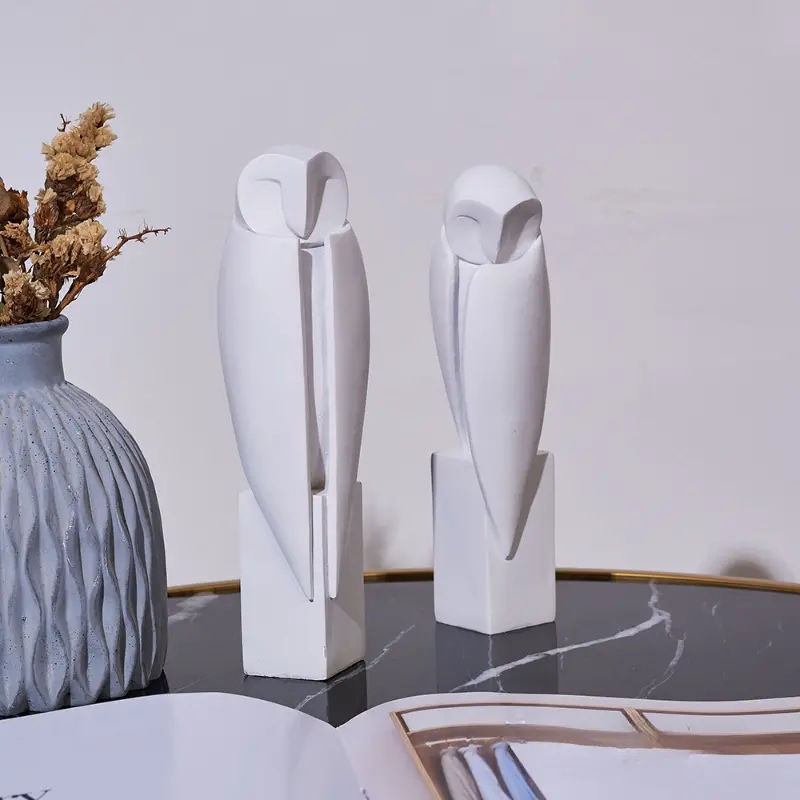 Minimalist Owll Statue Sculptu - đánh giá và giá Home Decor On Sale