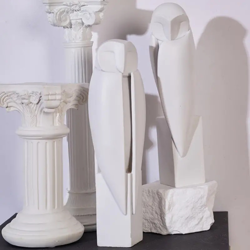 Minimalist Owll Statue Sculptu - đánh giá và giá Home Decor On Sale