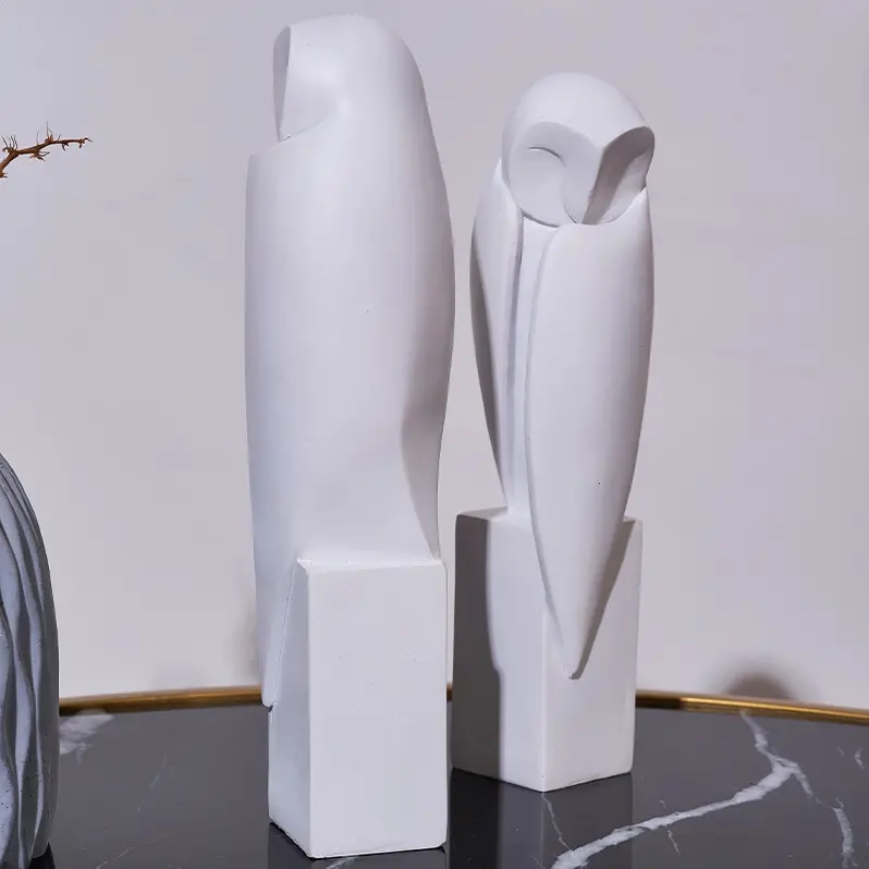 Minimalist Owll Statue Sculptu - đánh giá và giá Home Decor On Sale