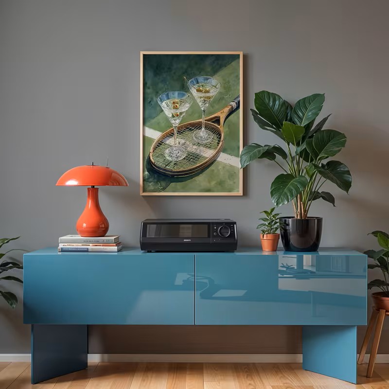 Vintage Poster Featuring Tenni - đánh giá và giá Home Decor Theme