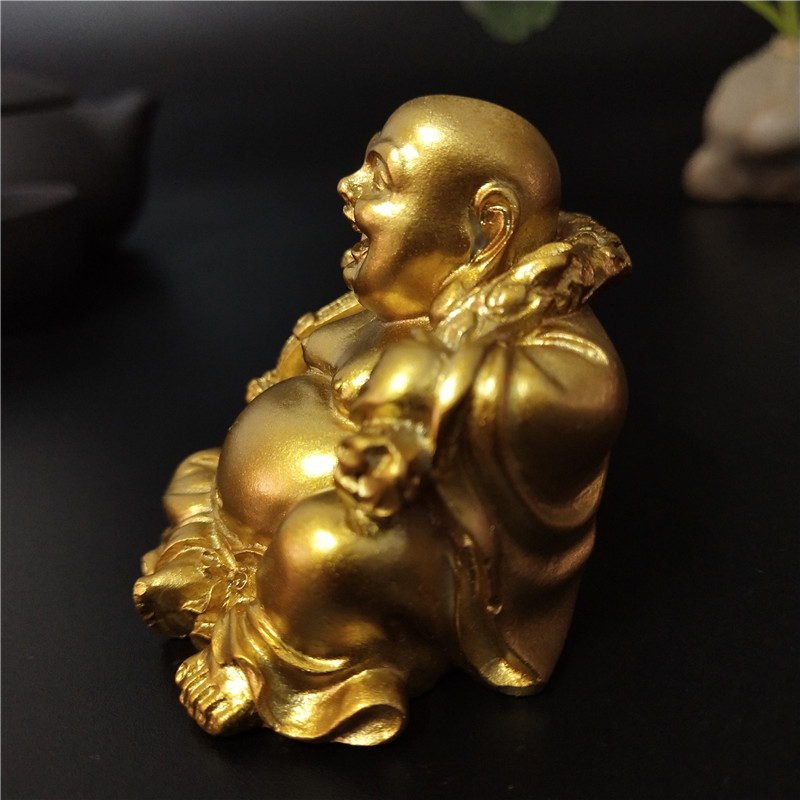 Vàng Ngồi Phong Thủy Phật Di L - đánh giá và giá Home Decor On Sale